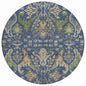 Alfreda Blue Washable Indoor - Outdoor Rug - LOOMLAN - LOOMLAN Rugs - Outdoor Rugs