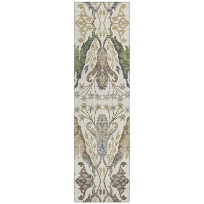 Alfreda Ivory Washable Indoor - Outdoor Rug - LOOMLAN - LOOMLAN Rugs - Outdoor Rugs