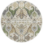 Alfreda Ivory Washable Indoor - Outdoor Rug - LOOMLAN - LOOMLAN Rugs - Outdoor Rugs