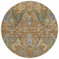 Alfreda Orange Washable Indoor - Outdoor Rug - LOOMLAN - LOOMLAN Rugs - Outdoor Rugs