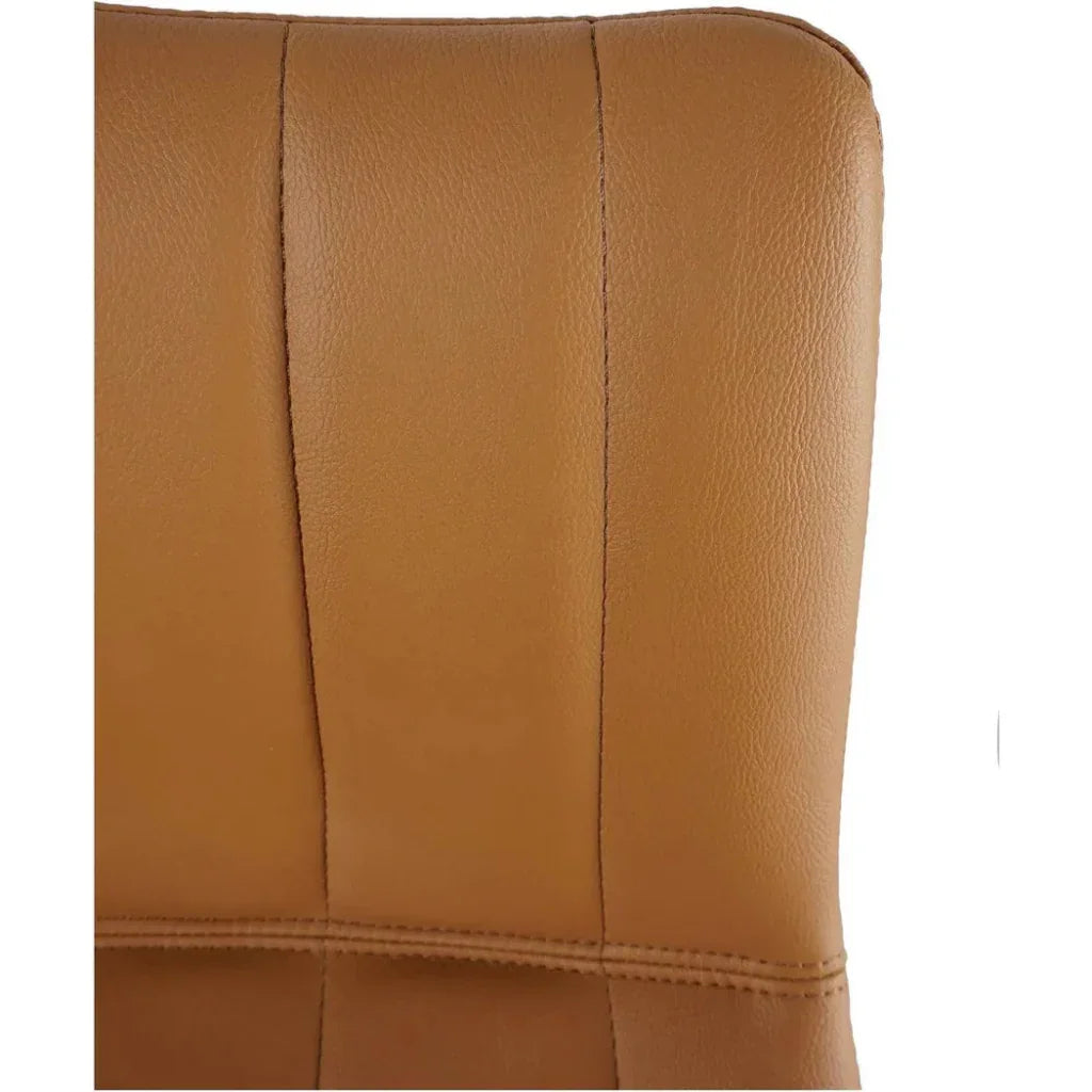 Alibi Vegan Leather Barstool 2PC - LOOMLAN - Moe's Home - Bar Stools