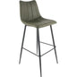 Alibi Vegan Leather Barstool 2PC - LOOMLAN - Moe's Home - Bar Stools