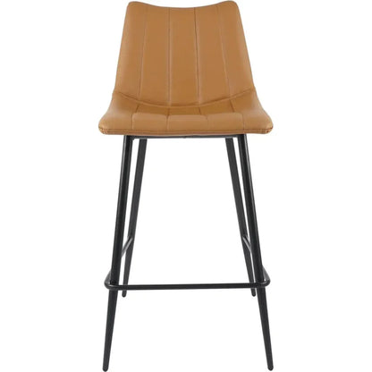 Alibi Vegan Leather Counter Stool 2PC - LOOMLAN - Moe's Home - Counter Stools