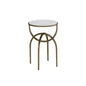 Alicent Marble Top Round End Table - LOOMLAN - SUNPAN - Side Tables