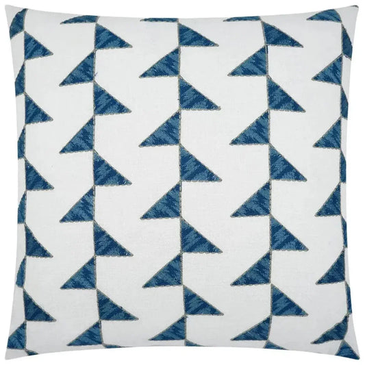 Alignment Lapis Blue Large Throw Pillow Insert - LOOMLAN - D.V. Kap - Throw Pillows