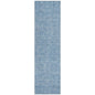 Alina Blue Washable Indoor-Outdoor Rug-Outdoor Rugs-LOOMLAN Rugs-2'3" x 7'6"-LOOMLAN