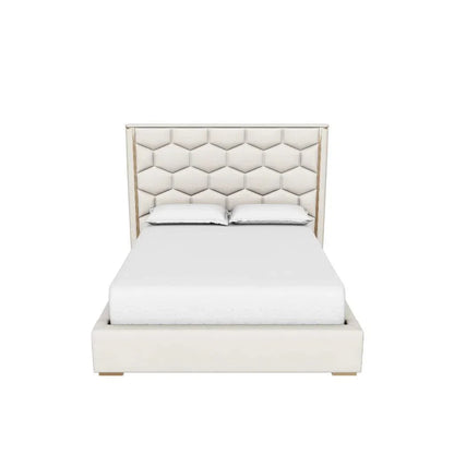 Alisha Fabric King Bed - LOOMLAN - SUNPAN - Beds