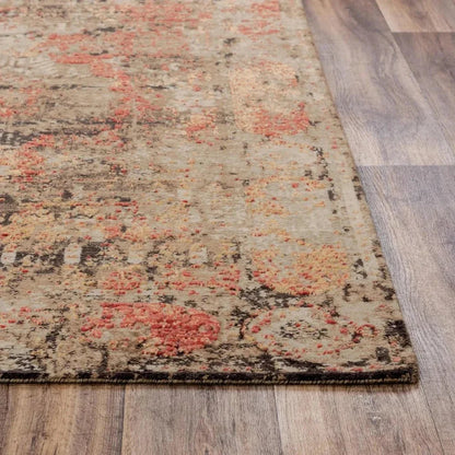 Alix Abstract Green Large Area Rugs For Living Room - LOOMLAN - LOOMLAN - Area Rugs