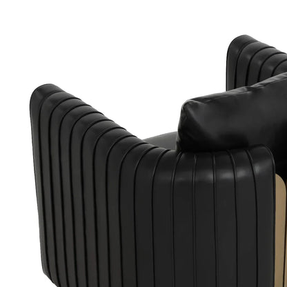 Alix Leather Lounge Chair-Lounge Chairs-SUNPAN-LOOMLAN