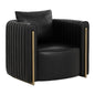 Alix Leather Lounge Chair-Lounge Chairs-SUNPAN-LOOMLAN