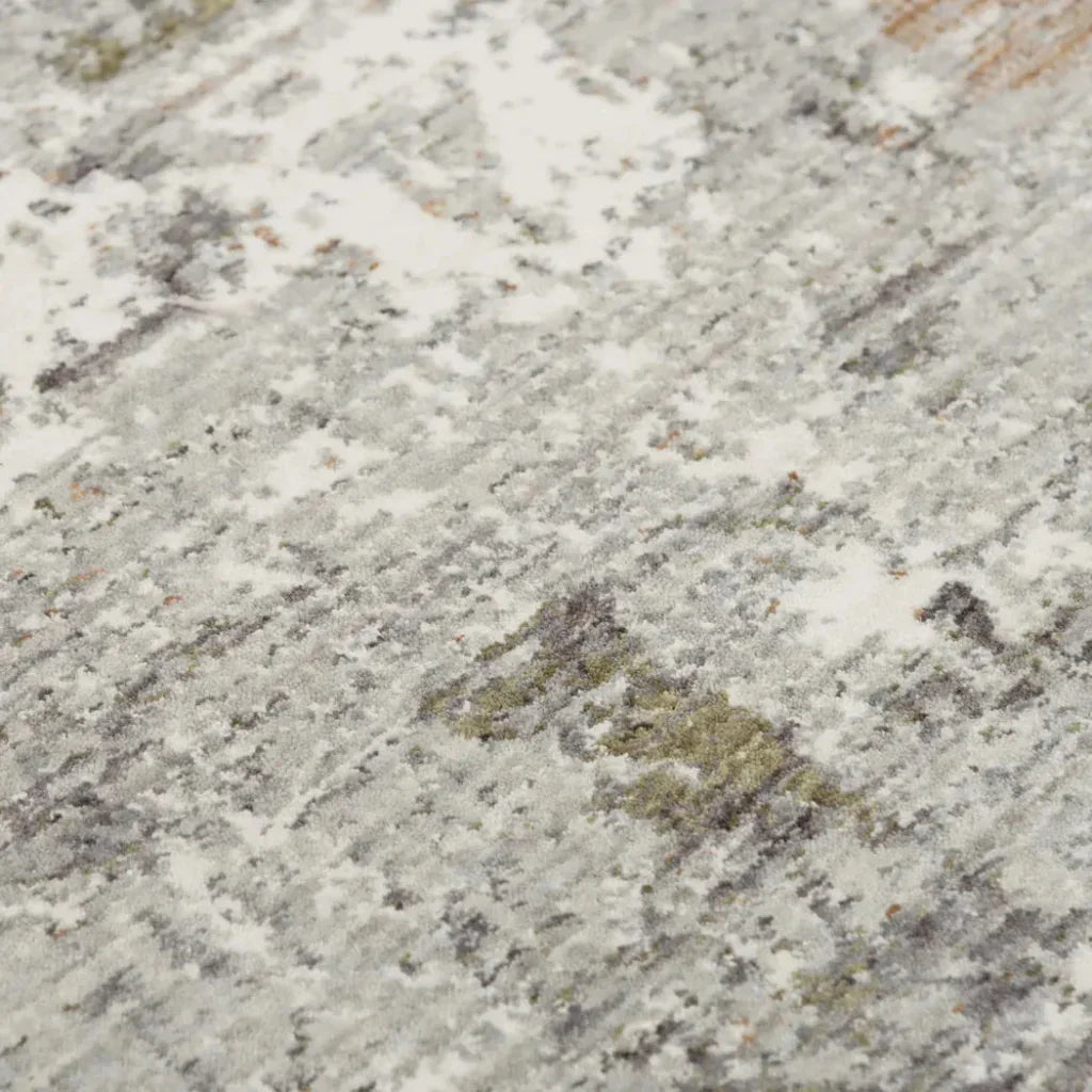 Alke Abstract Gray Large Area Rugs For Living Room - LOOMLAN - LOOMLAN - Area Rugs