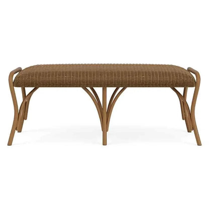 All Seasons 5 Pc Lounge Chairs Settee Ottoman Set-Outdoor Lounge Sets-Lloyd Flanders-LOOMLAN