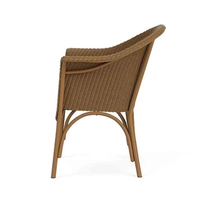 All Seasons Patio Lounge Chair Padded Seat-Outdoor Dining Chairs-Lloyd Flanders-LOOMLAN