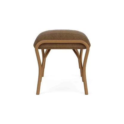 All Seasons Patio Ottoman Bench Padded Seat Outdoor-Outdoor Ottomans-Lloyd Flanders-LOOMLAN