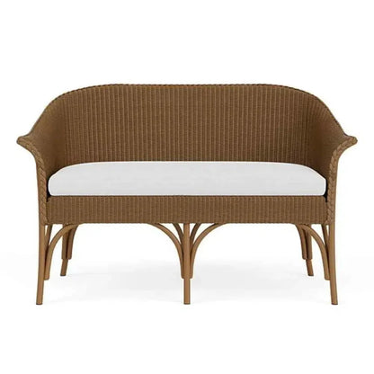 All Seasons Settee Sunbrella Cushion Wicker Outdoor - LOOMLAN - Lloyd Flanders - Outdoor Sofas & Loveseats