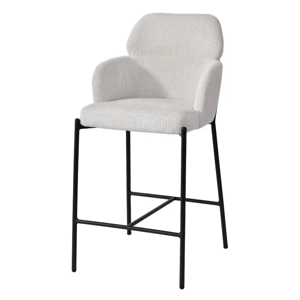 Allegra Performance Fabric Counter Stool - LOOMLAN - LH Imports - Counter Stools