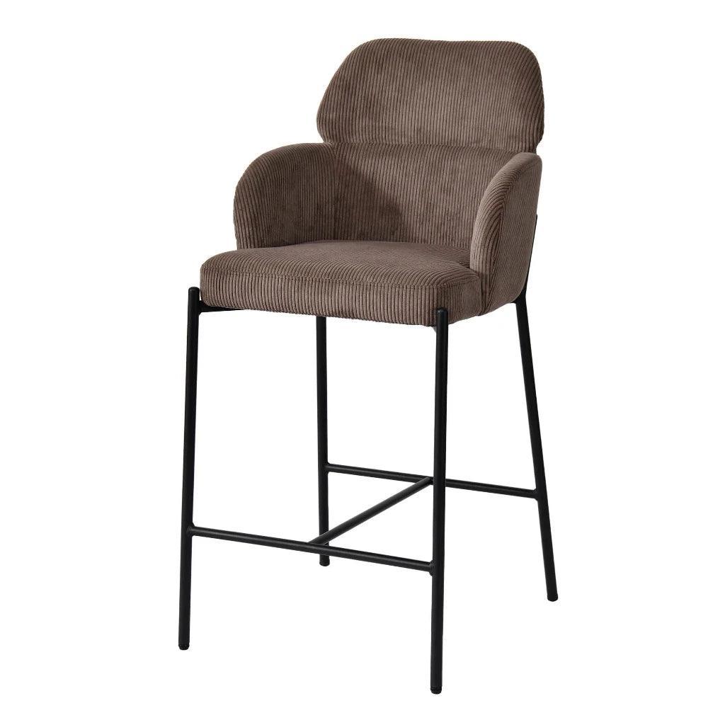 Allegra Performance Fabric Counter Stool - LOOMLAN - LH Imports - Counter Stools