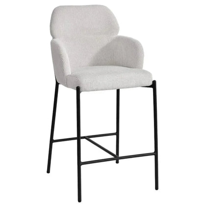 Allegra Performance Fabric Counter Stool - LOOMLAN - LH Imports - Counter Stools