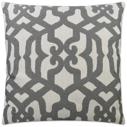 Allure Grey Grey Throw Pillow With Insert - LOOMLAN - D.V. Kap - Throw Pillows