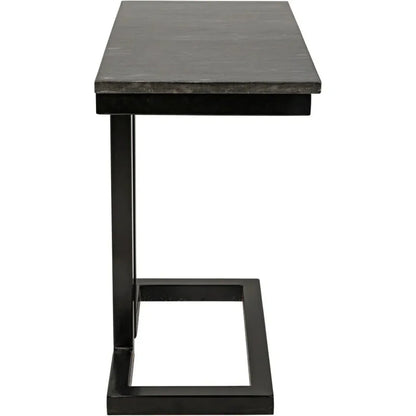 Alonzo Rectangle Marble Top Side Table