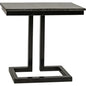 Alonzo Rectangle Marble Top Side Table