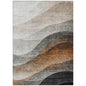 Alora Brown Washable Indoor - Outdoor Rug - LOOMLAN - LOOMLAN Rugs - Outdoor Rugs