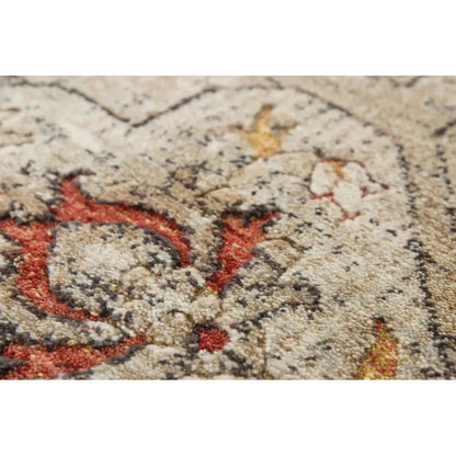 Alpa Medallion Green Large Area Rugs For Living Room - LOOMLAN - LOOMLAN - Area Rugs