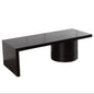 Alpert Wooden Black Coffee Table - LOOMLAN - Peninsula Home - Coffee Tables