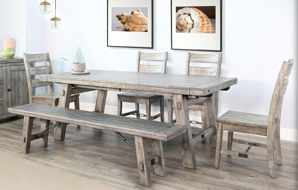 Alpine Ladderback Dining Chair with Turnbuckle 2PC