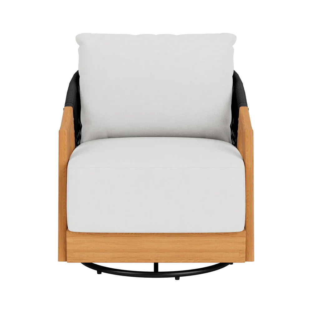 Alpine Swivel Outdoor Lounge Chair-Outdoor Lounge Chairs-Lloyd Flanders-LOOMLAN