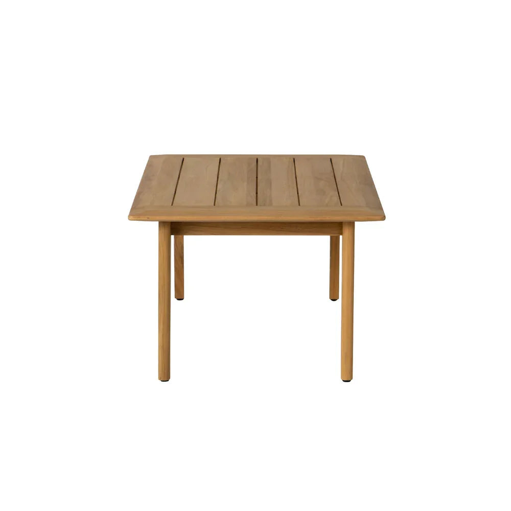 Alpine Teak Wooden Outdoor Cocktail Table-Outdoor Coffee Tables-Lloyd Flanders-LOOMLAN