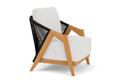 Alpine Teak Wooden Outdoor Lounge Chair-Outdoor Lounge Chairs-Lloyd Flanders-LOOMLAN