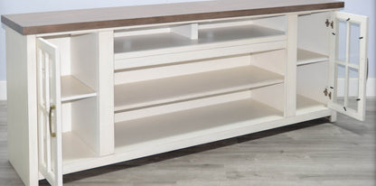 Alpine Two Doors Wooden Media Console