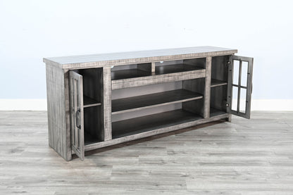 Alpine Two Doors Wooden Media Console