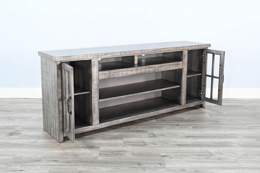 Alpine Two Doors Wooden Media Console
