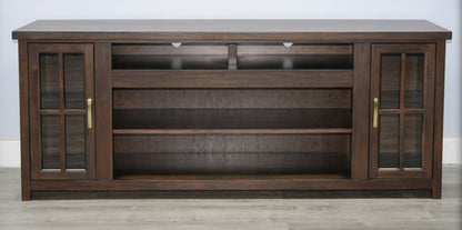 Alpine Two Doors Wooden Media Console