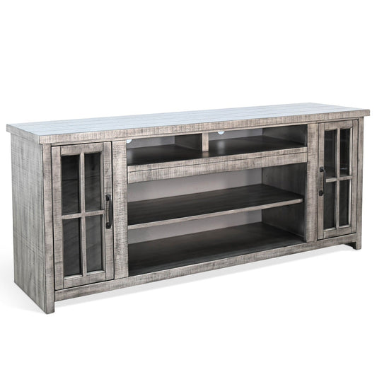 Alpine Two Doors Wooden Media Console