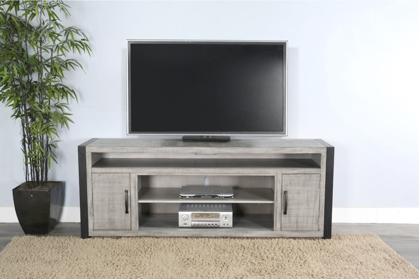 Alpine Wooden Media Console