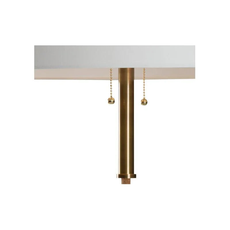 Alsace Marble Base Floor Lamp-Floor Lamps-Wildwood-LOOMLAN