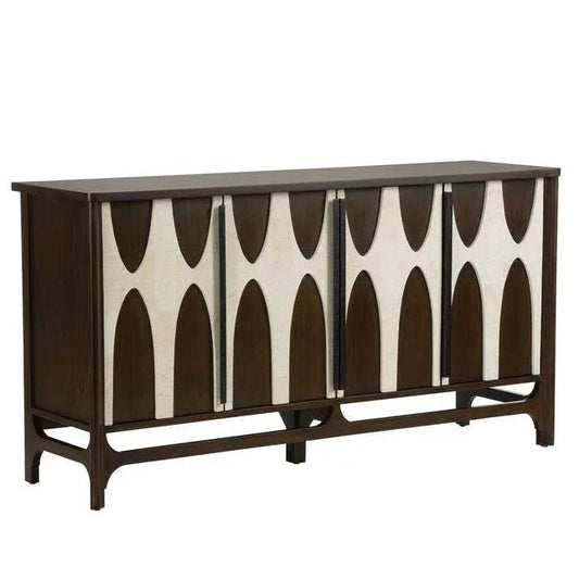 Althea Dark Wooden Cabinet - LOOMLAN - Chelsea House - Accent Cabinets