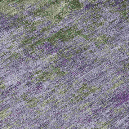 Althea Purple Washable Indoor - Outdoor Rug - LOOMLAN - LOOMLAN Rugs - Outdoor Rugs