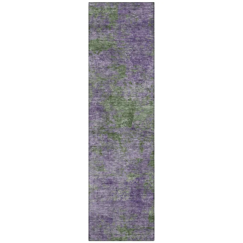 Althea Purple Washable Indoor - Outdoor Rug - LOOMLAN - LOOMLAN Rugs - Outdoor Rugs