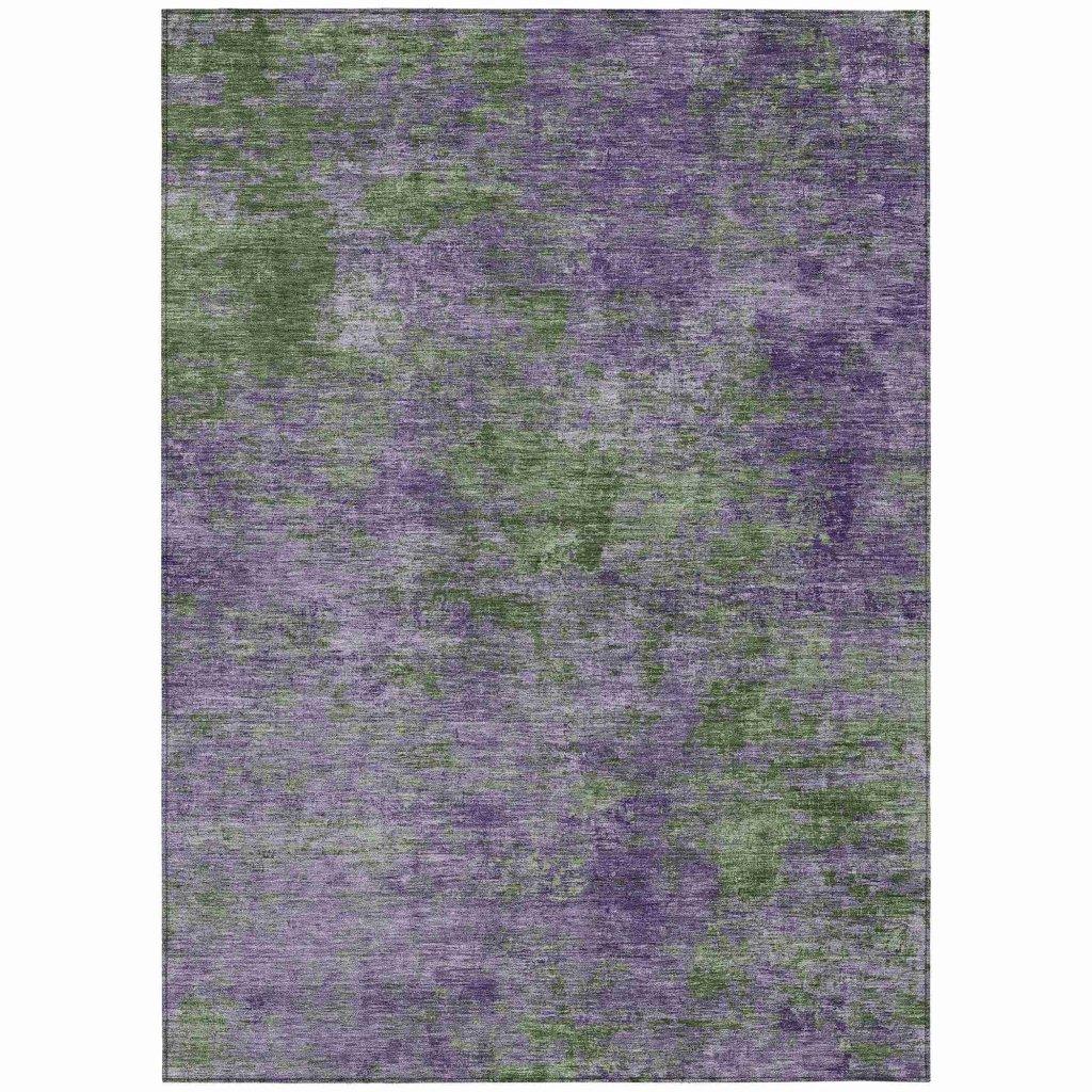 Althea Purple Washable Indoor - Outdoor Rug - LOOMLAN - LOOMLAN Rugs - Outdoor Rugs