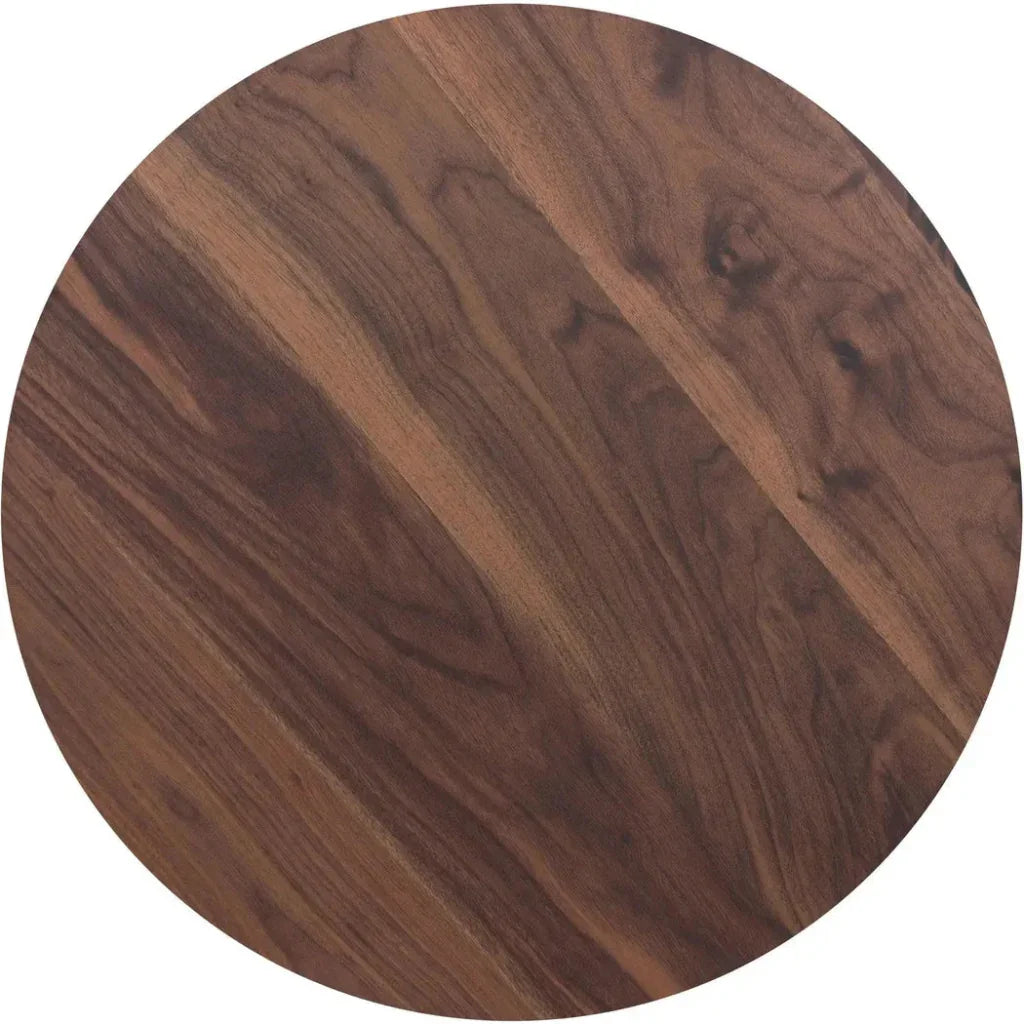 Alto Bistro Table Brown & Gold-Dining Tables-Zuo Modern-LOOMLAN