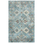 Alva Medallion Blue Large Area Rugs For Living Room - LOOMLAN - LOOMLAN - Area Rugs