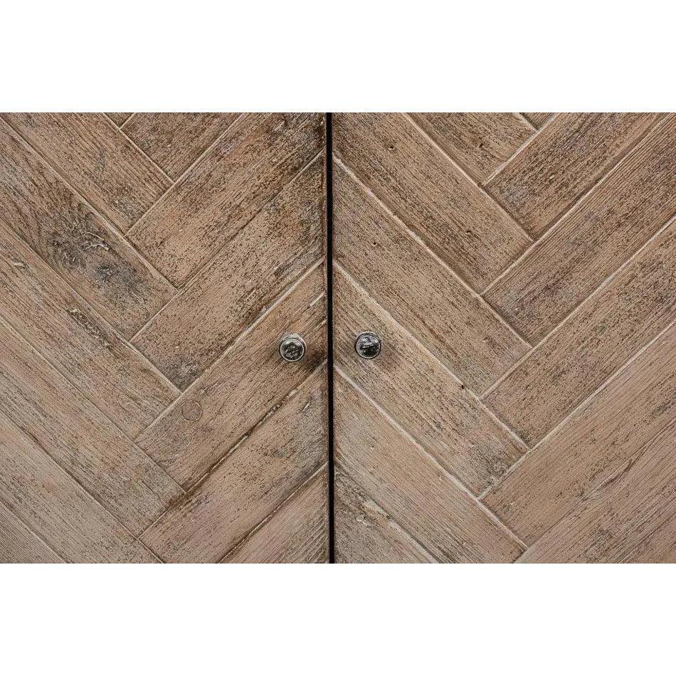 Amalia TV Stand Stone Grey - LOOMLAN - Sarreid - TV Stands & Media Centers