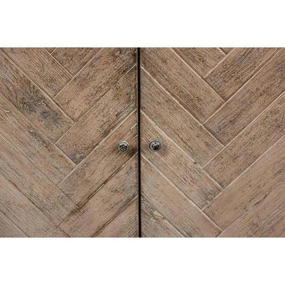 Amalia TV Stand Stone Grey - LOOMLAN - Sarreid - TV Stands & Media Centers