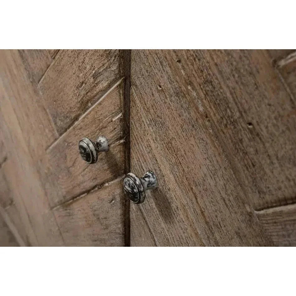 Amalia TV Stand Stone Grey - LOOMLAN - Sarreid - TV Stands & Media Centers