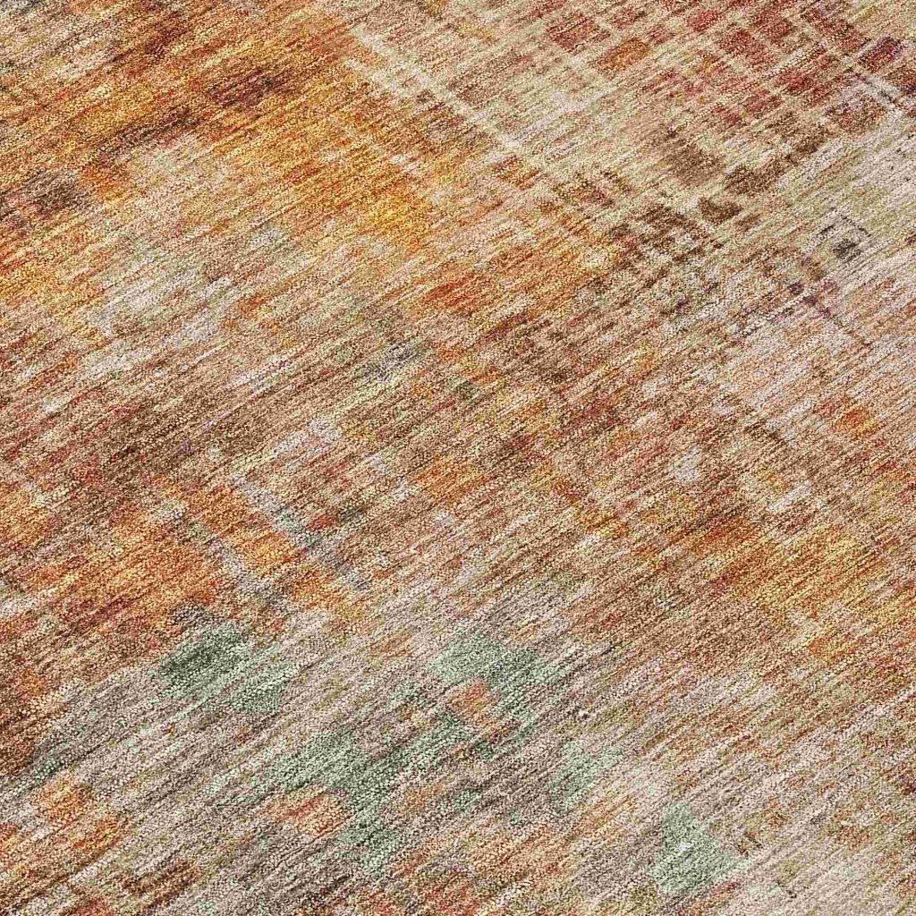 Amalina Brown Washable Indoor - Outdoor Rug - LOOMLAN - LOOMLAN Rugs - Outdoor Rugs