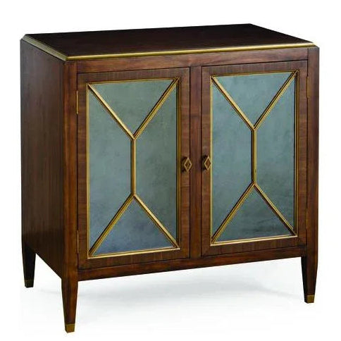 Amanda Wooden Two Door Cabinet - LOOMLAN - Wildwood - Accent Cabinets